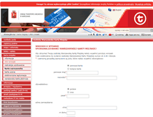 Tablet Screenshot of personalizacja.ztm.waw.pl